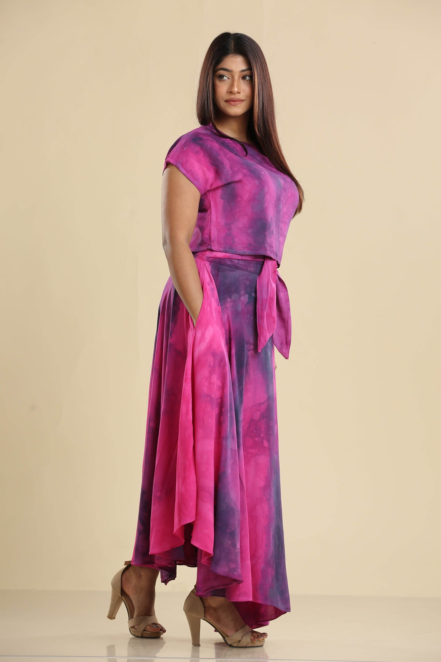 Amethyst Grace Maxi Batik Dress - Trend Republic