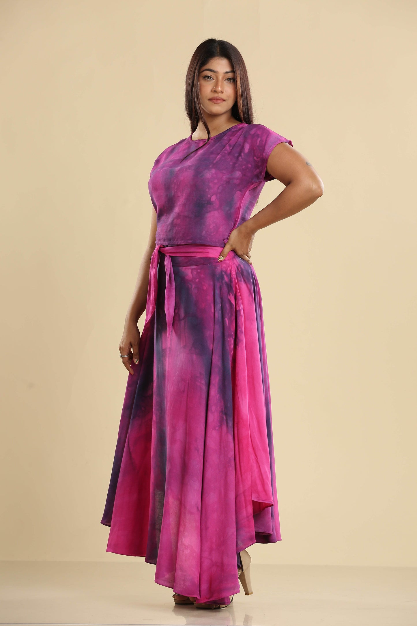 Amethyst Grace Maxi Batik Dress - Trend Republic