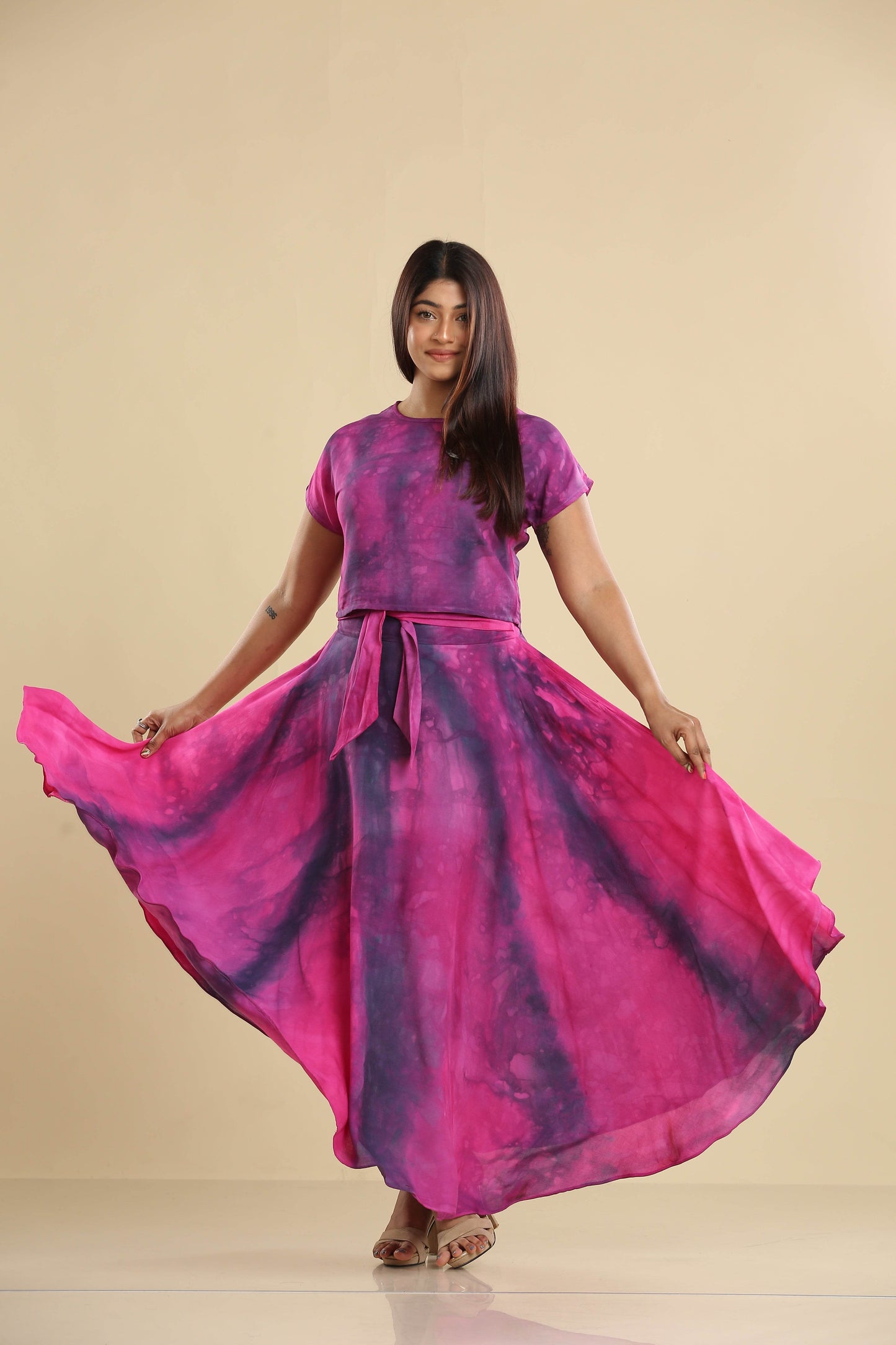 Amethyst Grace Maxi Batik Dress - Trend Republic