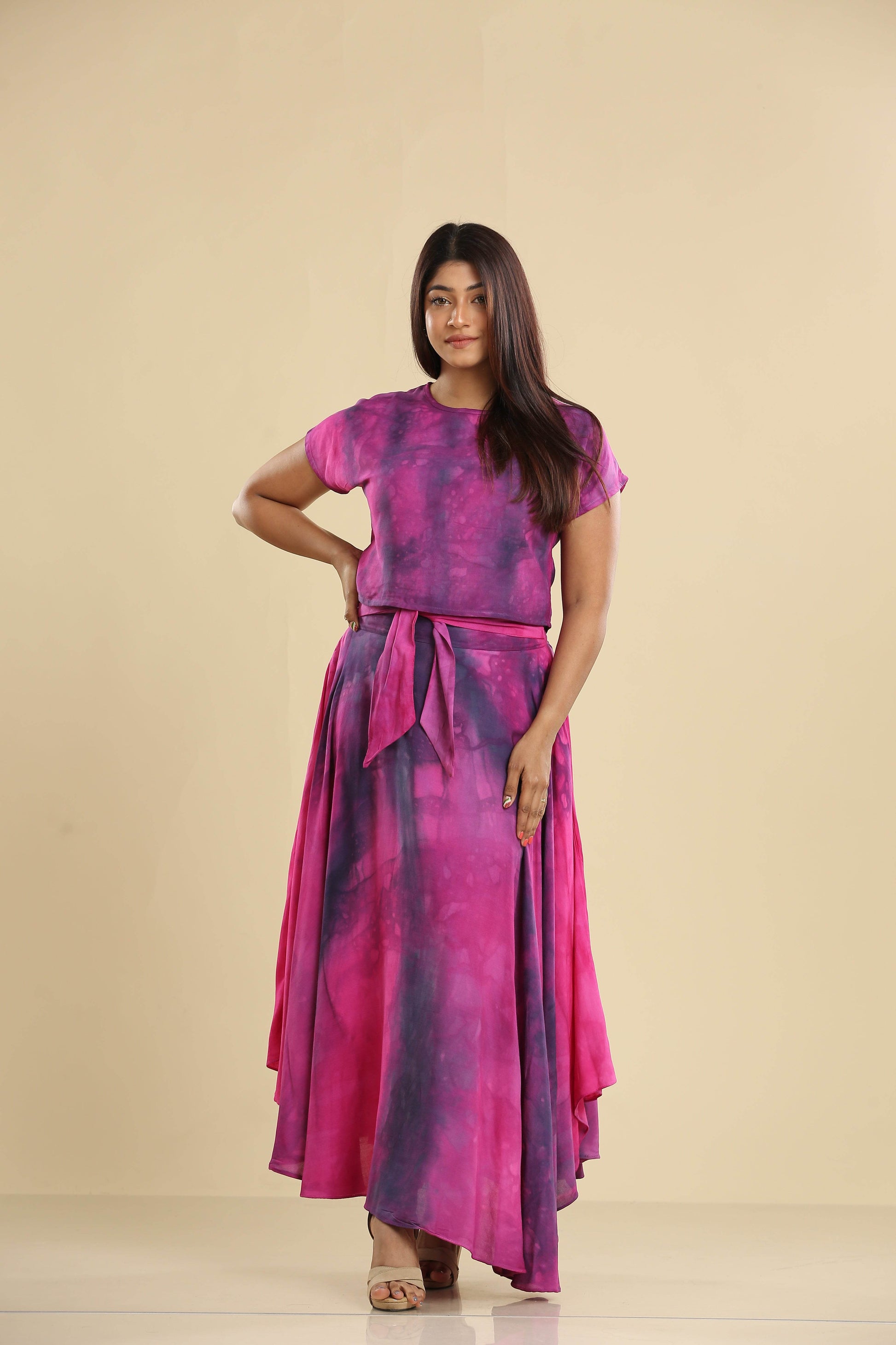 Amethyst Grace Maxi Batik Dress - Trend Republic