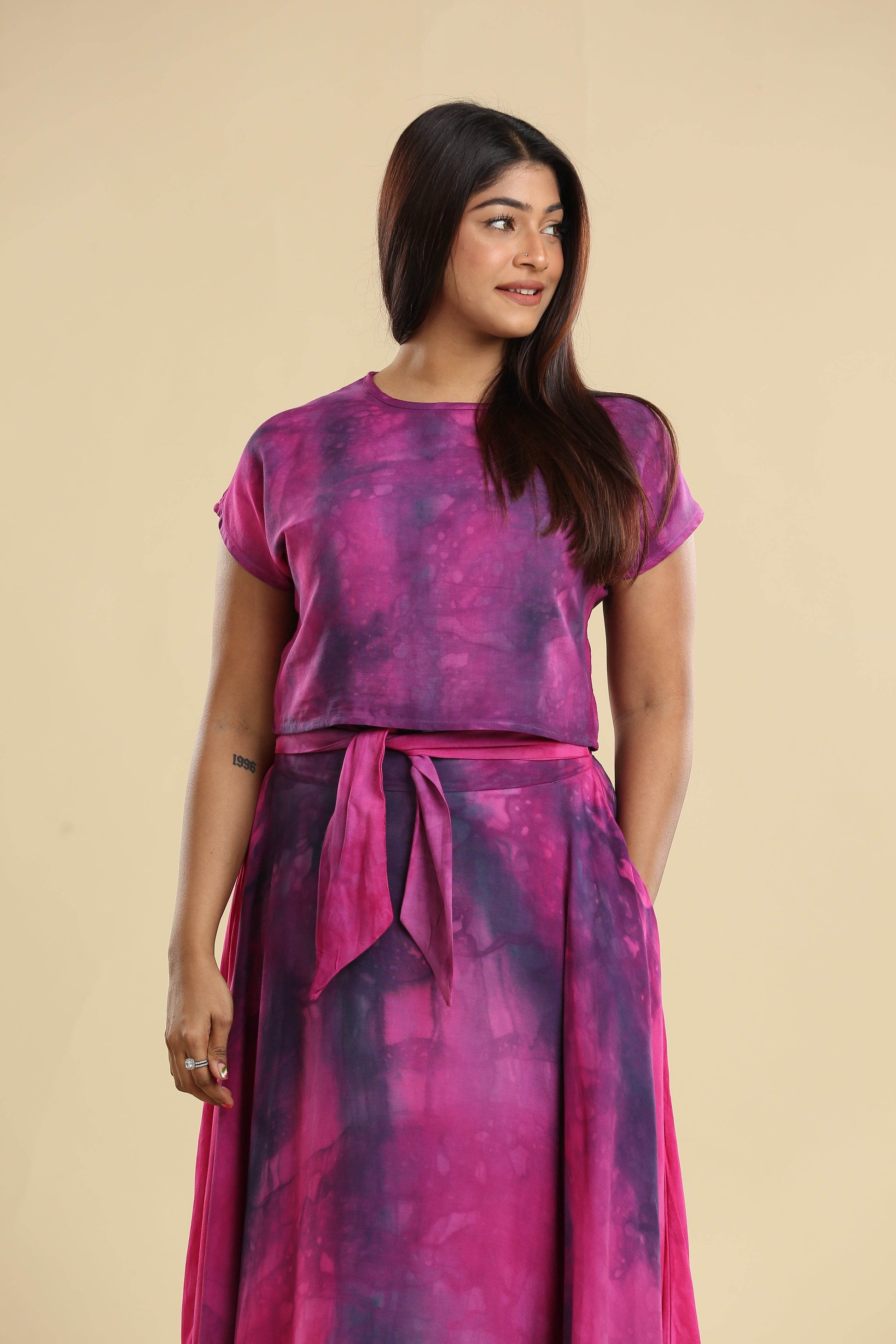 Amethyst Grace Maxi Batik Dress - Trend Republic
