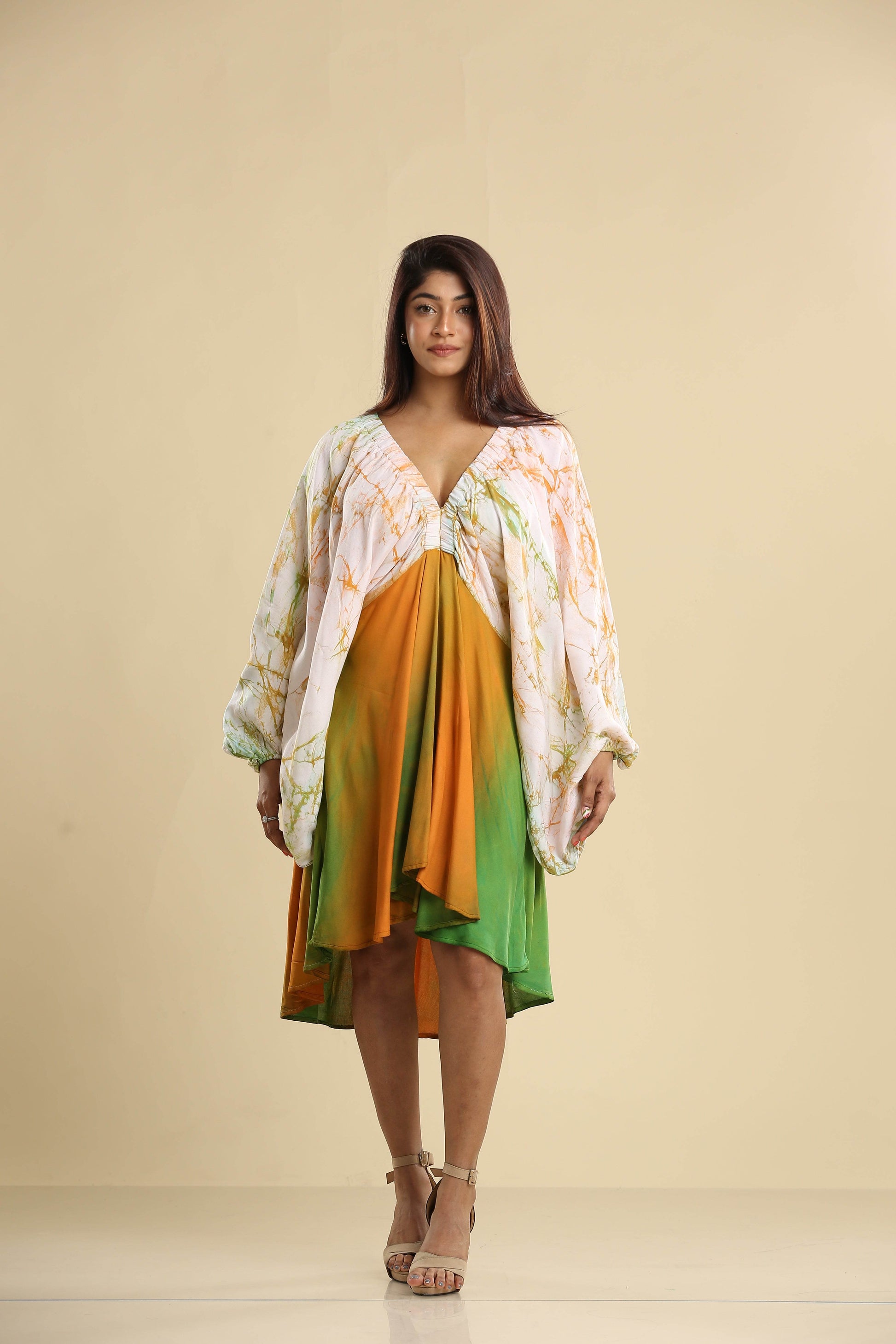Golden Meadow Goddess Dress - Trend Republic