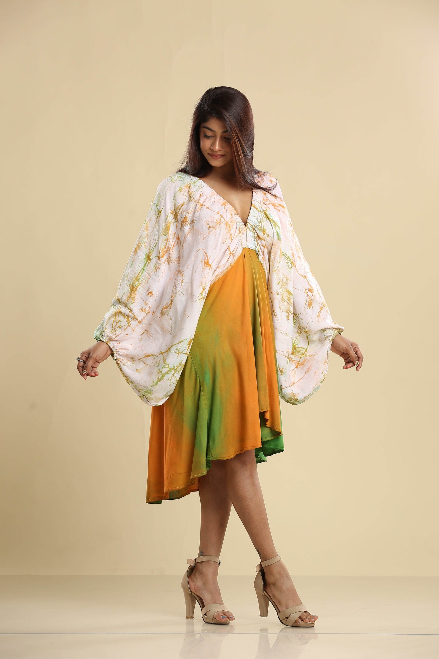 Golden Meadow Goddess Dress - Trend Republic