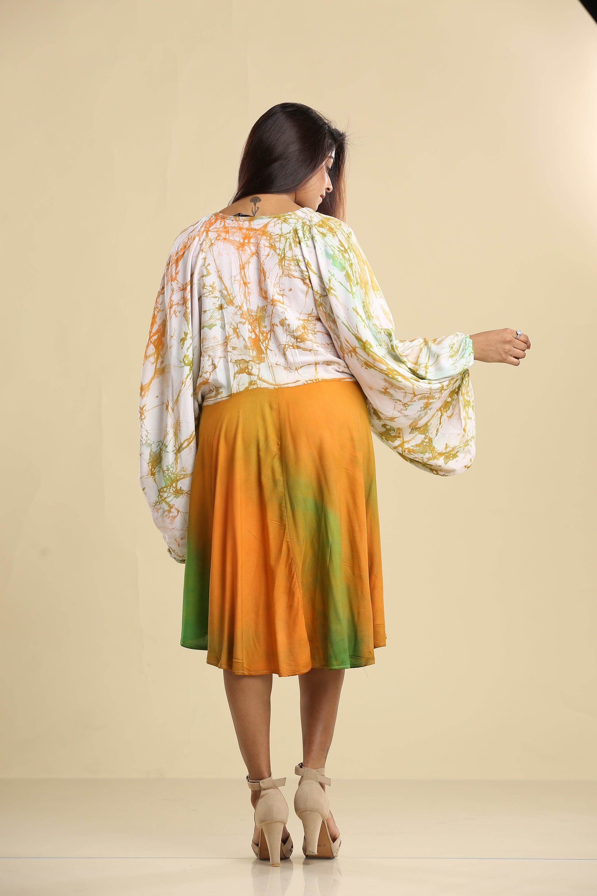 Golden Meadow Goddess Dress - Trend Republic
