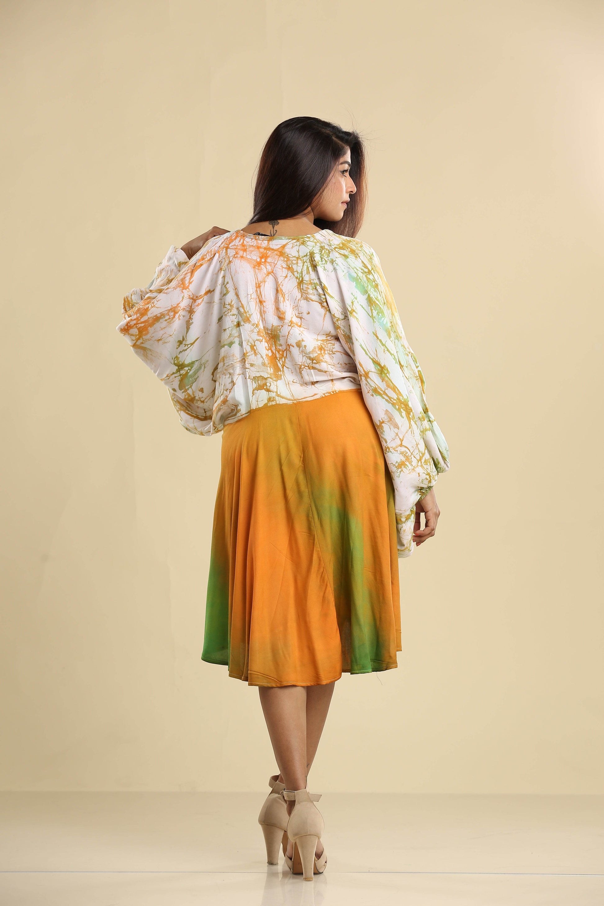 Golden Meadow Goddess Dress - Trend Republic