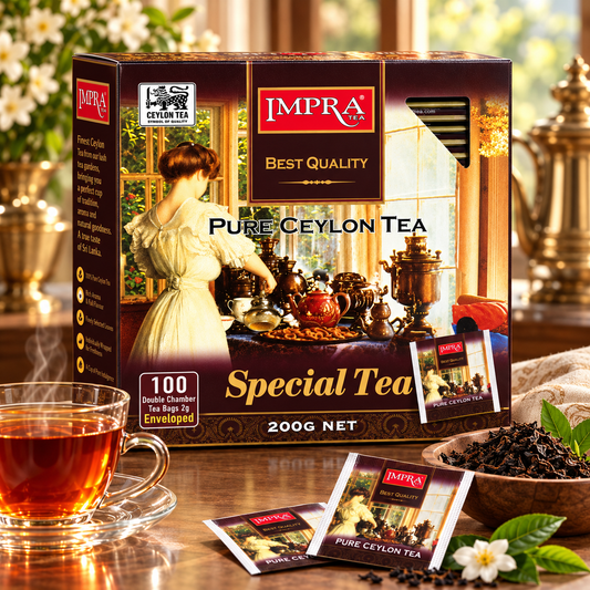 Impra Black Tea BOPF 200G Foil Pouches