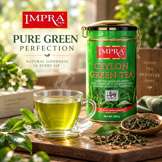 Green Tea Small Leaf 200G Caddy